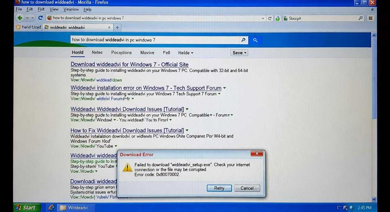 How to Download Widdeadvi in Pc Windows 7
