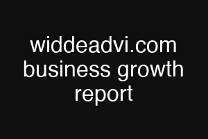 widdeadvi.com business growth report